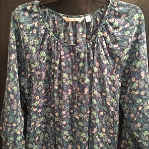 LC Lauren Conrad Peasant Top